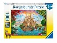 Ravensburger Kinderpuzzle - Märchenhaftes Schloss - 100 Teile Puzzle für Kinder ab