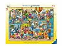 Ravensburger 05664 - Tierischer Spielzeugladen, Rahmenpuzzle, 35 Teile