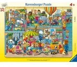 Kinderpuzzle 35 Teile - Tierischer Spielzeugladen