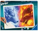 CreArt Adults Premium - Feuer & Eis