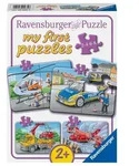 Puzzle Ravensburger MfP Meine Einsatzfahrzeuge 2, 4, 6, 8 Teile