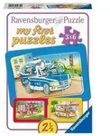 Puzzle Ravensburger MfP Tiere im Einsatz 3 X 6 Teile