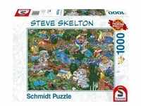 Schmidt 59965 - Steve Skelton, Auszeit vom Alltag, Puzzle, 1000 Teile