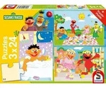 Puzzle f&uuml;r Kinder Sesamstrasse 3x24 Teile