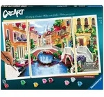 CreArt Premium Triptychon - Venezianische Tr&auml;ume