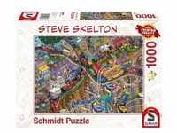 Schmidt 59966 - Steve Skelton, Alles in Bewegung, Puzzle, 1000 Teile