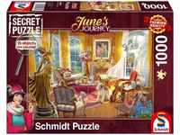 Schmidt 59975 - June's Journey, Salon des Orchideenanwesens, Secret Puzzle, 1000