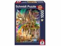 Schmidt 58979 - Stadt im Himmel, Puzzle, 1000 Teile