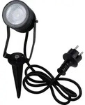 Heitronic PASAS 500031 LED-Au&szlig;enstrahler LED fest eingebaut 6W LED Anthrazit