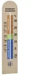 TFA Dostmann Energiespar-Thermometer Thermometer Natur 12.1055.05