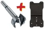 Wolfcraft 8728000 Forstnerbohrer 35mm Gesamtl&auml;nge 90mm Zylinderschaft 1St.