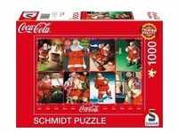 Schmidt 59956 - Coca Cola–Santa Claus, Puzzle, 1000 Teile