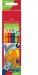 Faber-Castell Buntstifte Jumbo Dreikant 6er