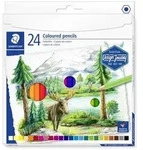 STAEDTLER Farbstift Sechskantform, 24er Etui