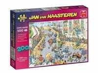 Jumbo 20053 - Jan van Haasteren, Das Seifenkistenrennen, Comic-Puzzle, 1000...