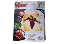 Craft Buddy CCK-MCU904 - Crystal Art Card Kit, Marvel Ironman, 18x18 cm, Diamond