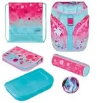 Herlitz Grundschulrucksack SoftLight Plus GREENline Pink Bubbles