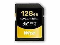 Wise SDXC UHS-II V90 128GB R:290MBs / W:260MBs WI-SD-N128