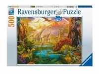 Ravensburger Verlag Ravensburger Puzzle - Im Dinoland - 500 Teile
