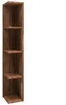 Holz Stand Regal Aufbewahrung Deko Eckregal Honsa
