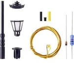 Viessmann Modelltechnik H0 Parklaterne einfach Bausatz 6720 1St.