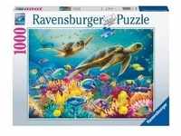 Blaue Unterwasserwelt (Puzzle)