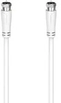 hama 00205065 SAT-Anschlusskabel, F-Stecker - F-Stecker, 5,0 m, 90 dB