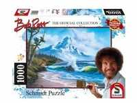 Schmidt 57537 - Bob Ross, Berg am Meer, Puzzle, 1000 Teile