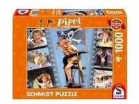 Schmidt 57573 - Pippi Langstrumpf, Sei frech und wild und wunderbar, Puzzle,...