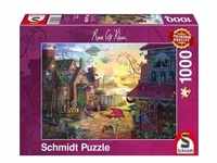 Schmidt 57584 - Rose Cat Khan, Drachenpost, Puzzle, 1000 Teile