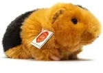 Teddy Hermann 92660 - Meerschweinchen schwarz/gold, 20 cm, Pl&uuml;schtier