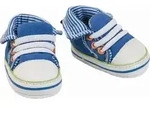 Puppen-Sneakers, blau, Gr. 38-45 cm