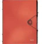 Leitz 4569-10-20 Ordnungsmappe Hellrot DIN A4 Polypropylen Anzahl der F&auml;cher: 6