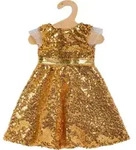 Puppen-Kleid "Goldstar", Gr. 35-45 cm