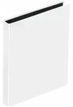 PAGNA Ringbuch Basic Colours DIN A4 Wei&szlig; 2 Ringe 20606-02