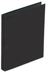 PAGNA Ringbuch Basic Colours DIN A4 Schwarz 4 Ringe 20605-01
