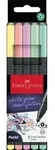 Faber-Castell Fineliner Grip Finepen pastell 5er Set