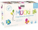 KREUL MUCKI Fingerfarbe f&uuml;r Gl&uuml;ckskinder 6er Set 50 ml