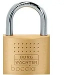 Burg W&auml;chter 33711 Vorh&auml;ngeschloss 40.00 mm verschieden schlie&szlig;end Messing