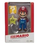 Nintendo Super Mario Figur Mario w/ Star in Sammlerbox, 10 cm