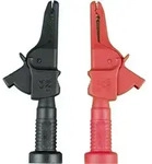 Gossen Metrawatt KY95-3 Krokodilklemmen-Set Z110J Buchse 4 mm CAT III 1000 V Schwarz,