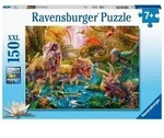 Kinderpuzzle 150 XXL Teile - Versammlung der Dinosaurier