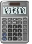 Casio Tischrechner MS-80F, 8-stellig, Solar/Batteriebetrieb