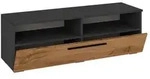 Holz TV Lowboard M&ouml;bel Fernsehschrank Arila XL