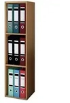 Holz B&uuml;ro Regal B&uuml;cher Ordner Aktenregal Offas 3f