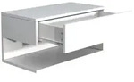 Wandschublade Wand H&auml;nge Nachttisch Usal XL 60cm