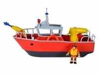 Simba 109252580 - Feuerwehrmann Sam, Titan Rettungsboot mit Figur, Länge: 32 cm