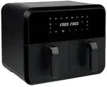 Princess Doppel-Fritteuse 8l 2400W mit Display Schwarz