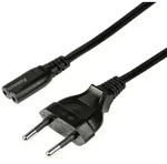 LogiLink Strom Anschlusskabel [1x Euro-Stecker - 1x Kleinger&auml;te-Buchse C7] 3.00 m