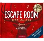 24 knifflige Weihnachtsr&auml;tsel. Escape Room Adventskalender